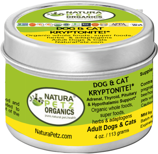 Dog And Cat Kryptonite Meal Topper - Adrenal, Thyroid, Pituitary & Hypothalamic Support*