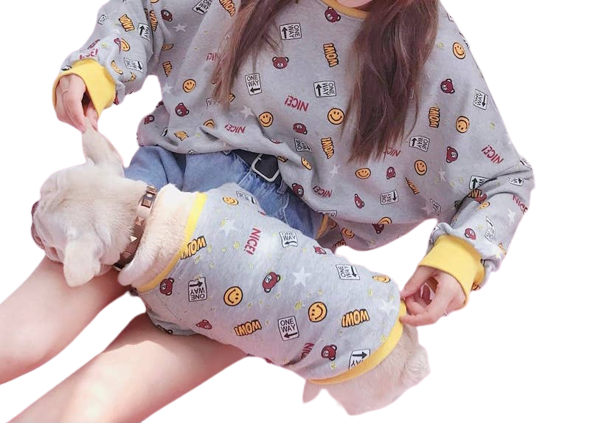 Smile Everyday - Matching Pet and Owner Clothing Set